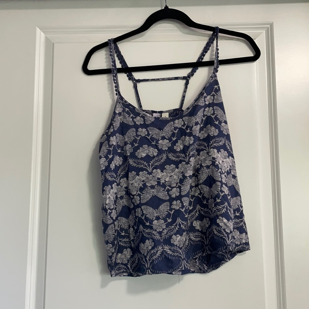 Blue tank